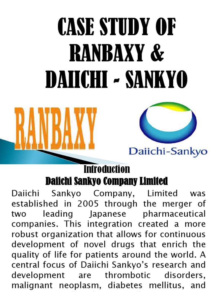 daiichi ranbaxy deal 2008 sun pharma ranbaxy post merger